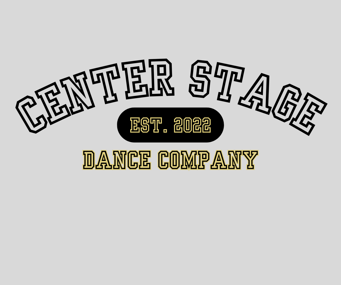 Center Stage Dance Company Original Crew Neck - Gray