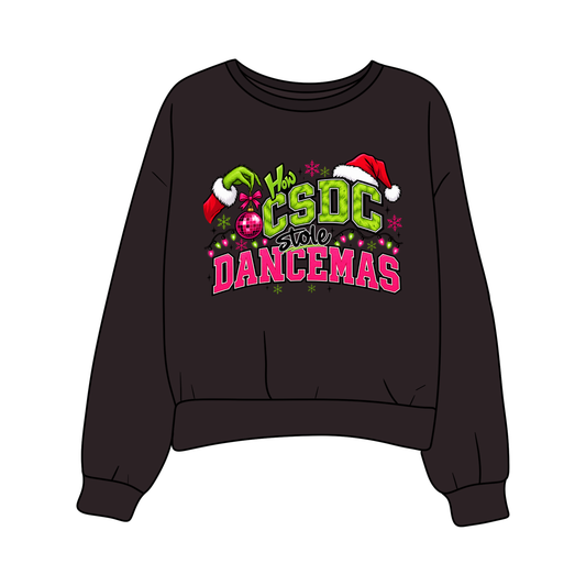 Official Winter Recital "CSDC Stole Dancemas" Crew Neck