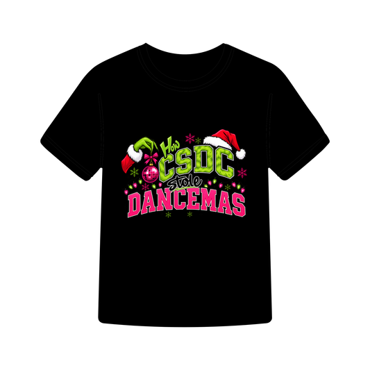 Official Winter Recital "CSDC Stole Dancemas" T-Shirt